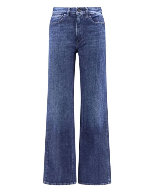 3x1 Blue Logo-Patch Jeans