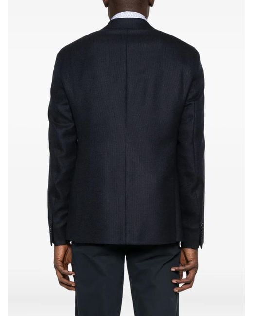 Blazer con botones Sand de hombre de color Blue