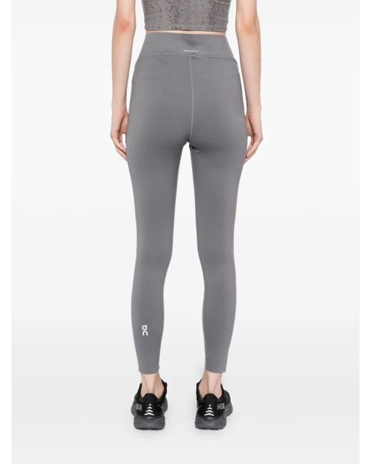 On Shoes Gray Studio Tights 7/8 Leggings