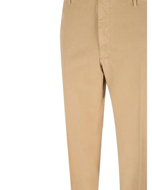Slowear Natural Button Trousers for men