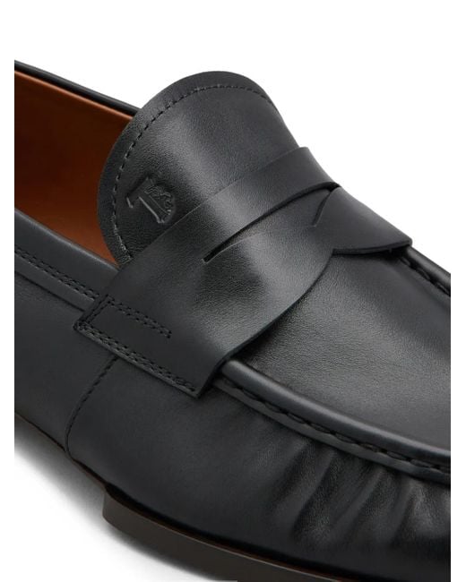 Tod's Penny-Loafer Aus Leder in Black für Herren