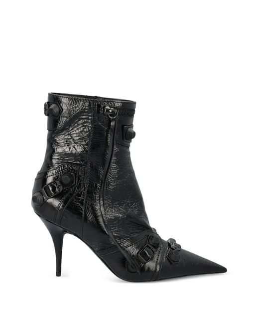 Balenciaga Black Pointed Boots