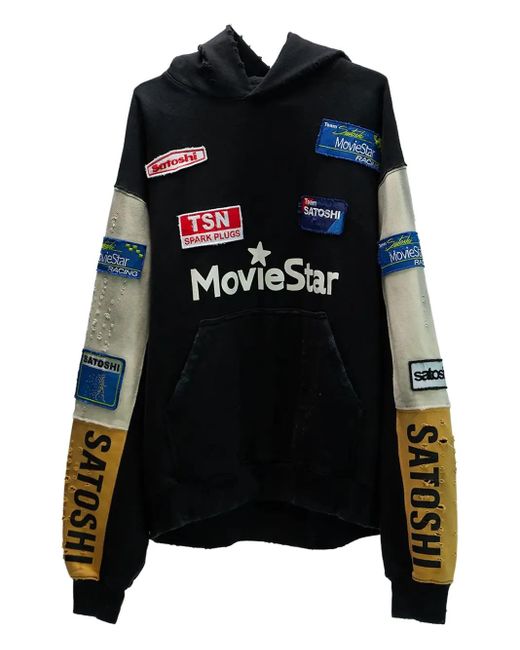 Satoshi Nakamoto Black Movie Star Hoodie for men