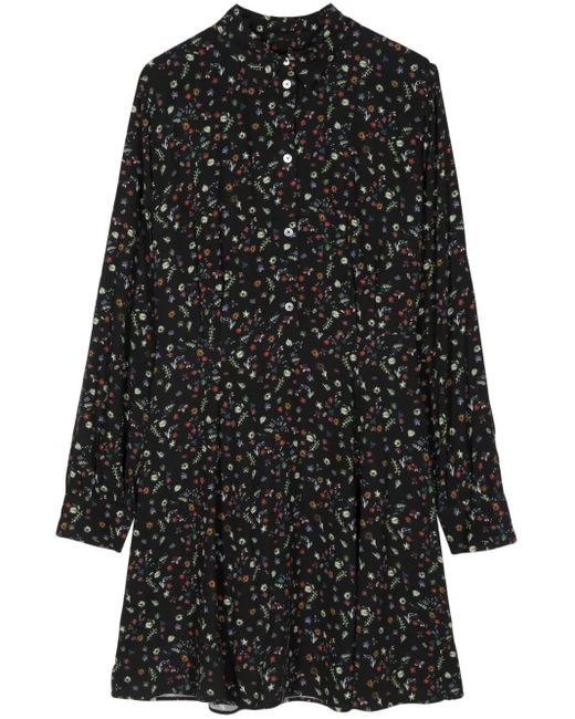 Paul Smith フローラル ドレス Black