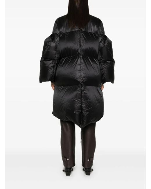 Sacai Black Quilted Padded Coat