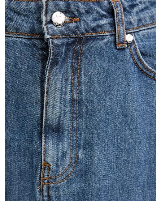Silvian Heach Blue Kebe Denim Skirt