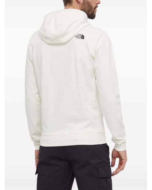 The North Face Natural Hooded Printed Sweater for men