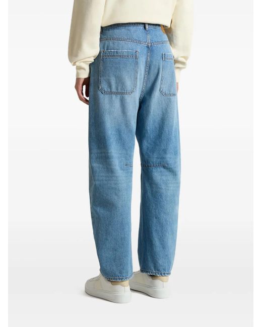 Woolrich Blue Belted Jeans