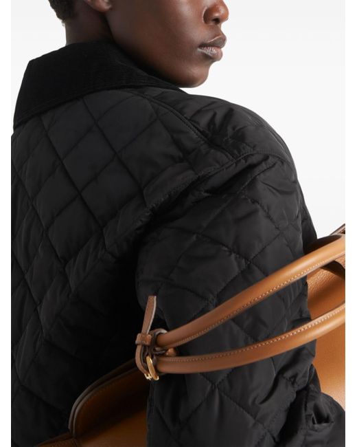 Prada Black Quilted Re-nylon Jacket