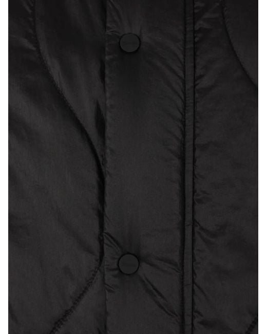 Herno Black Liquid Vest for men