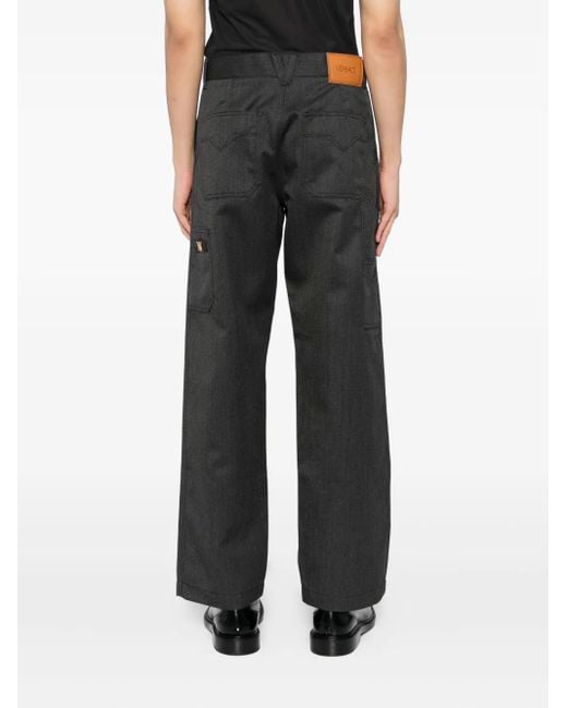 Versace Gray Trousers for men