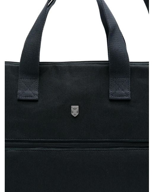 Barbour Black Cascade City Tote Bag for men