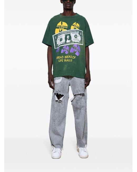 SAINT Mxxxxxx Sw-Saint Clan T-Shirt in Green for Men | Lyst