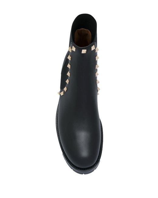 valentino rockstud beatle boot