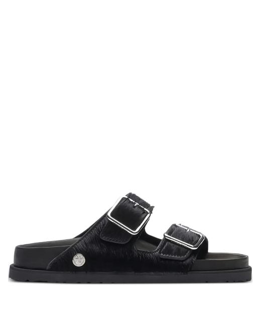 Birkenstock Black 1774 Arizona Leather Sandals