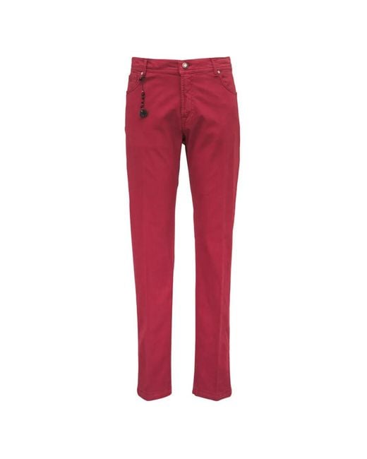 Marco Pescarolo Red Heart Charm Denim for men