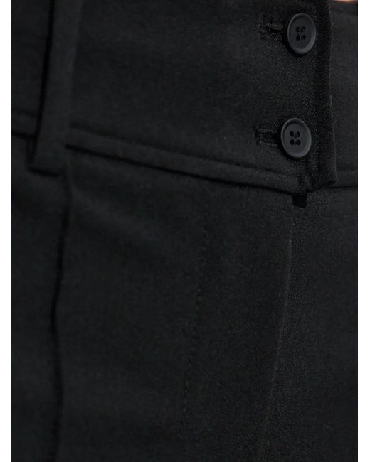 AllSaints Black Astra Button Trousers