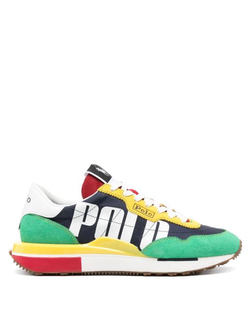 Polo Ralph Lauren Green Train 89 Sneakers for men