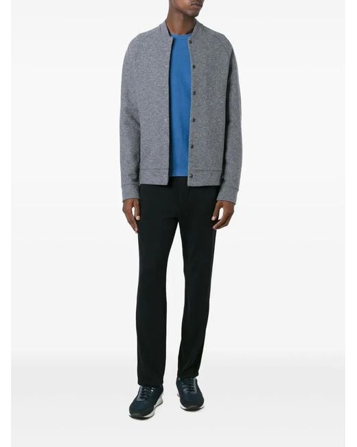 James Perse Black Drawstring-Waist Track Pants for men