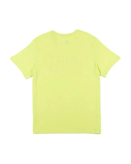 Nike Yellow Just Do It T-Shirt for men