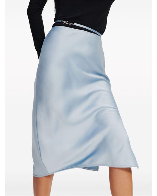 Karl Lagerfeld Blue Skirts