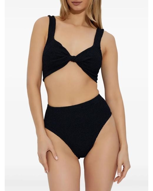 Hunza G Black Jamie Bikini Set