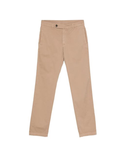Massimo Alba Natural Winch2 Belt-Loops Trousers for men