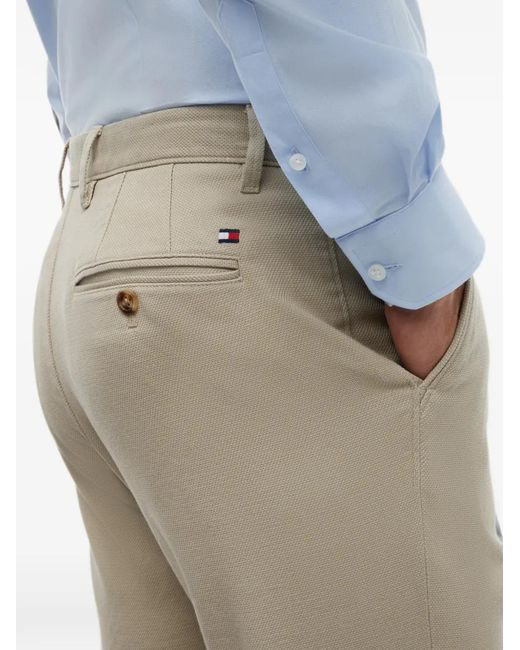 Tommy Hilfiger Natural Pantalon À Patch Logo for men