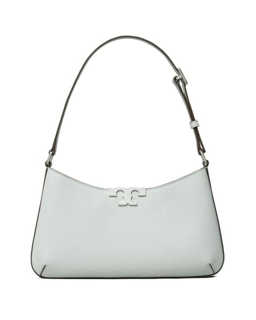 Tory Burch Gray Eleanor Schultertasche
