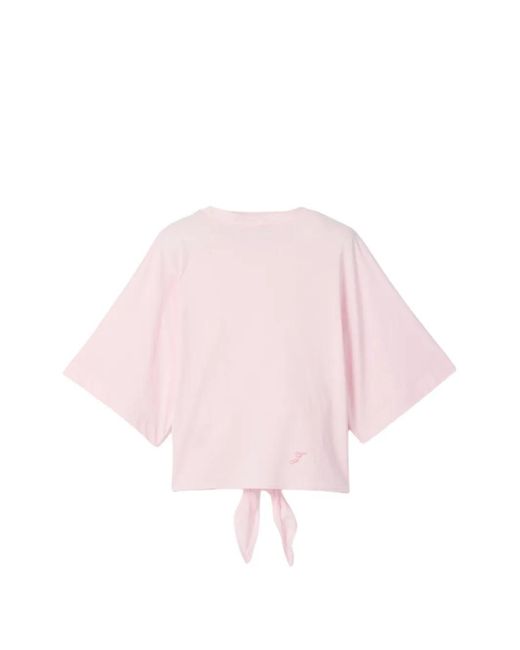 Jacquemus Pink Solid Round Neck T-Shirt