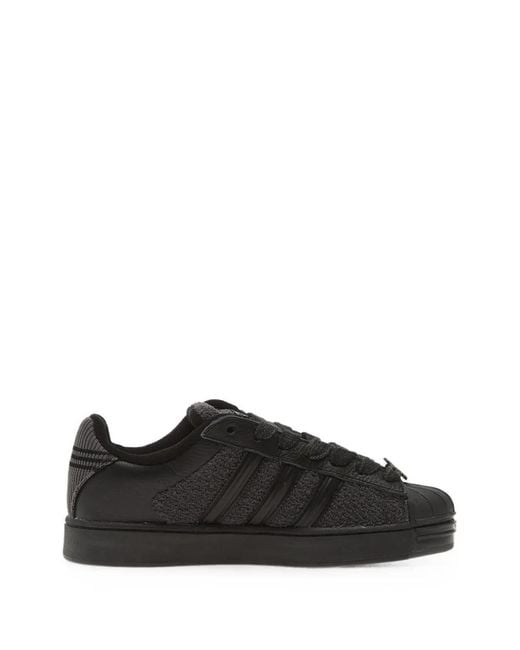 Adidas Black X Disney Mickey Mouse Superstar St Sneakers