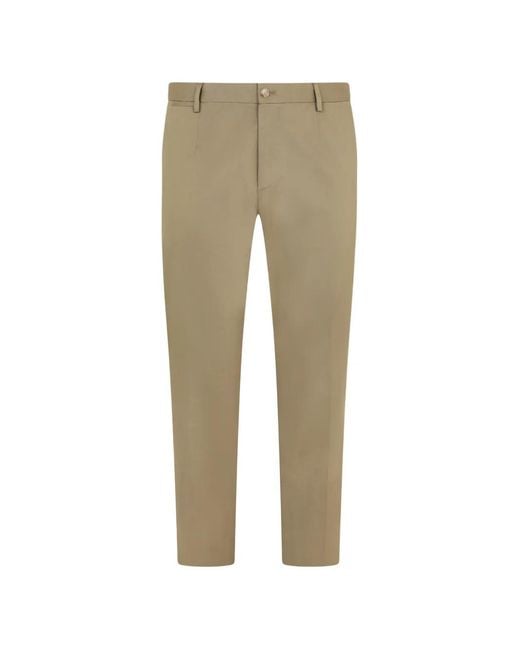 Dolce & Gabbana Natural Tailored Trousers for men