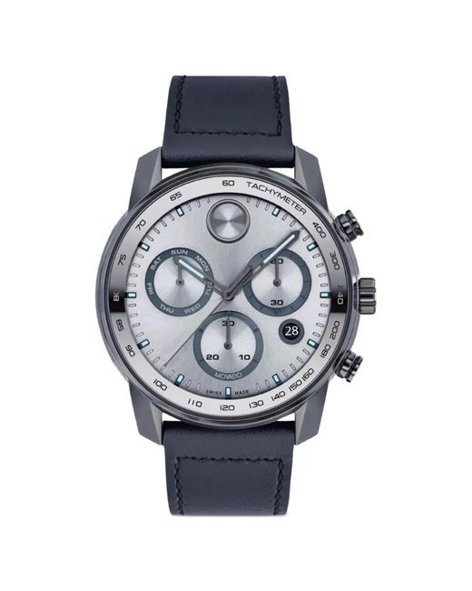 Movado Gray Bold Verso 44Mm Watch for men