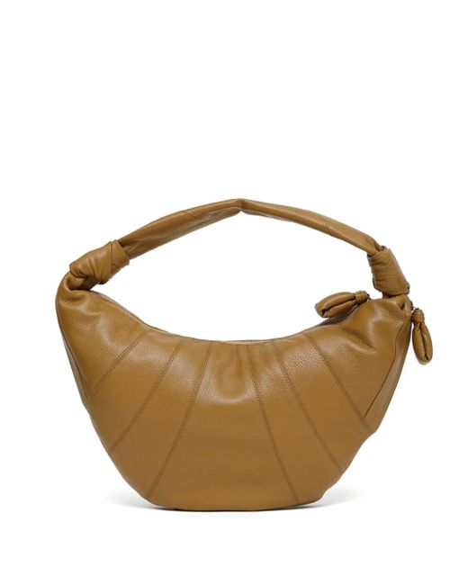 Borsa A Spalla Croissant Piccola di Lemaire in Metallic