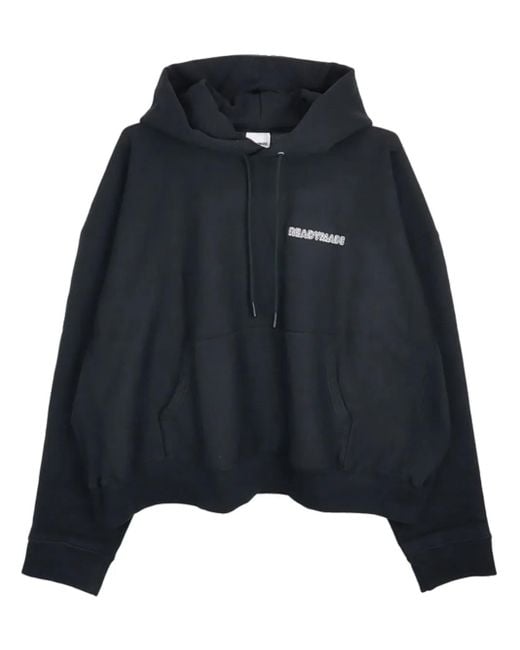 メンズ READYMADE ロゴ パーカー Black