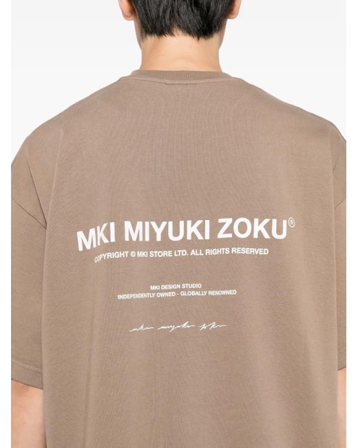 メンズ MKI Miyuki-Zoku Design Studio Tシャツ Natural