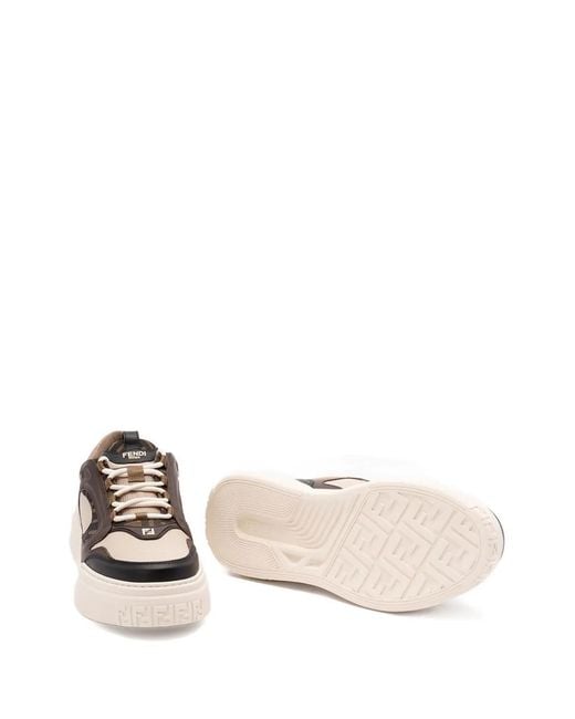 Fendi Natural Sneakers for men