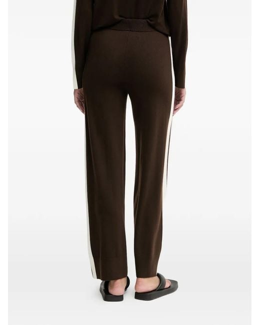 From Future Black Side-Stripe Track Pants