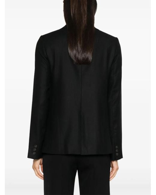 Vince Black Flannel Blazer
