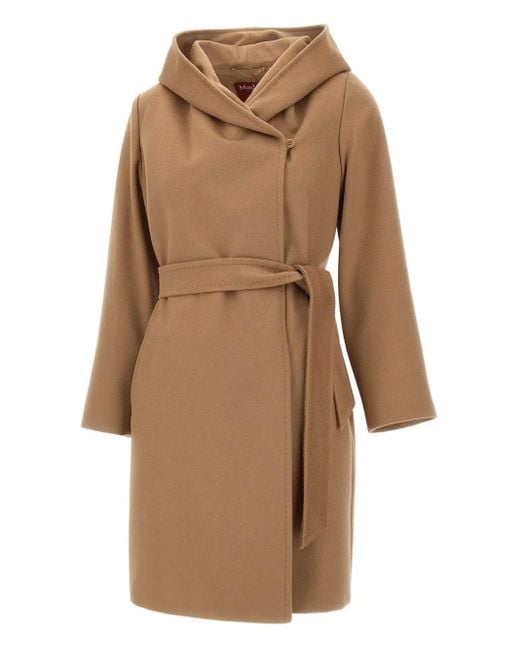 Max Mara Natural Doppelreihiger Sidney Mantel