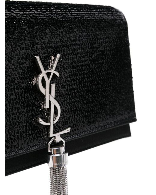 Saint Laurent Black Kate Tassel-detail Crossbody Bag