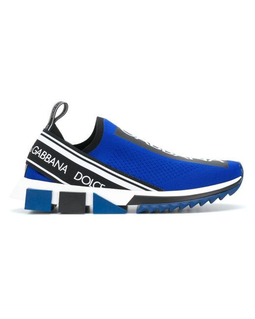 Dolce & Gabbana Rubber Sorrento Sneakers in Blue for Men - Save 6% - Lyst