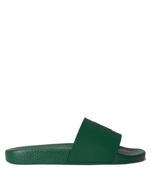 Polo Ralph Lauren Green Polo Pony Slides for men