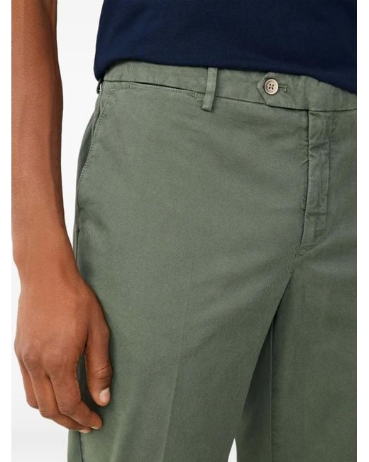 Hackett Green Stretch-Cotton Chinos for men