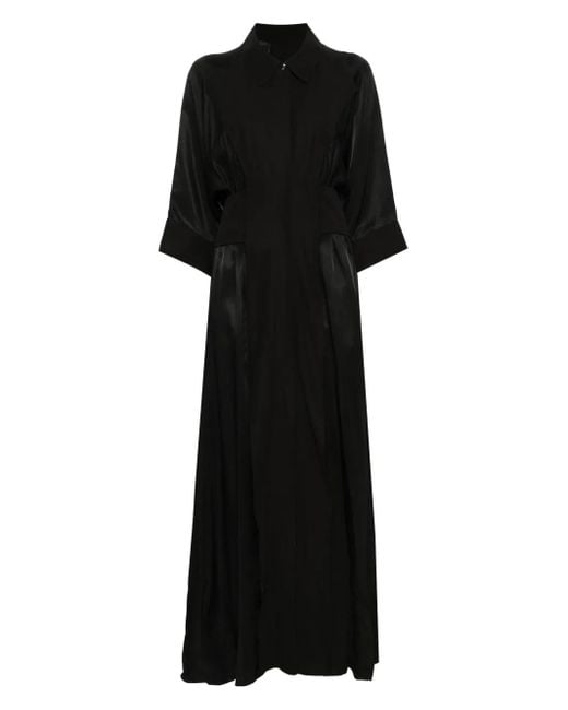 Pinko Black Amerigo Maxi Dress
