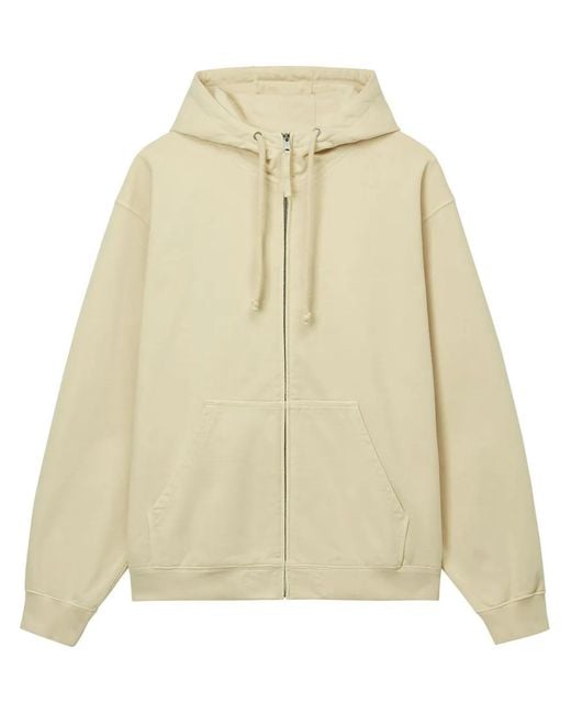 Maison Margiela Natural Embroidered Hoodie for men