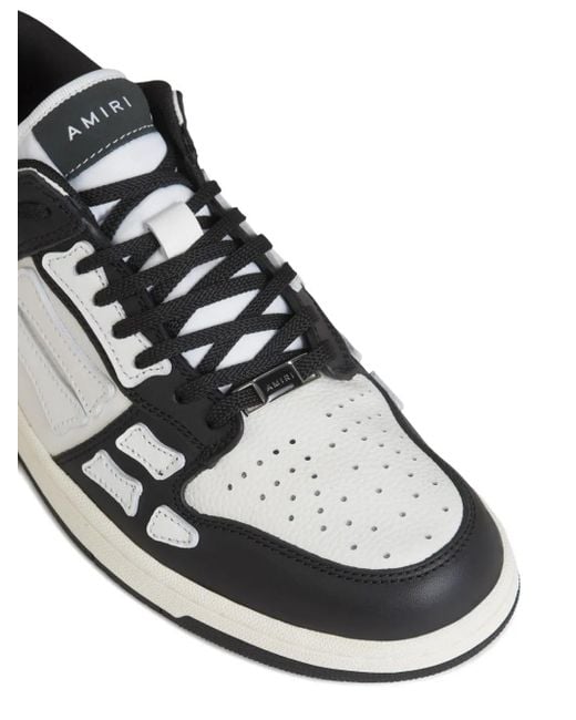 Amiri White Skel Top Leather Sneakers for men