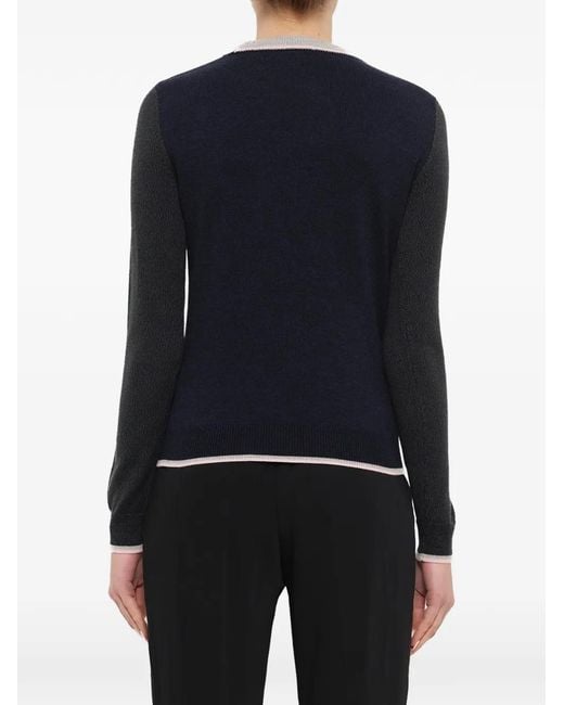 KENZO Blue Tiger-Patch Sweater
