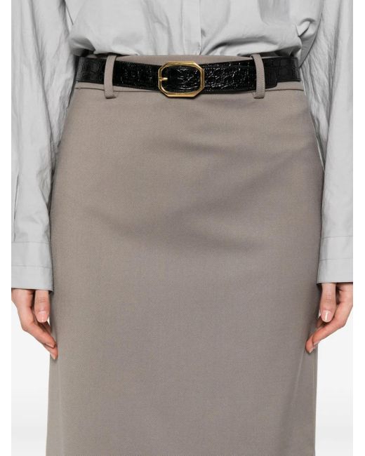 Frankie Shop Alrose ペンシルスカート Gray
