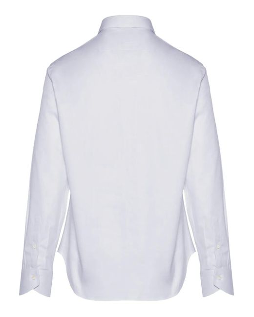 Canali White Buttoned Shirt for men